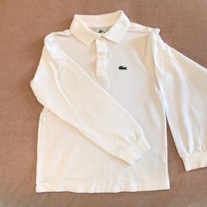 Boys Lacoste Pullover Shirt
